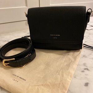 Black crossbody bag